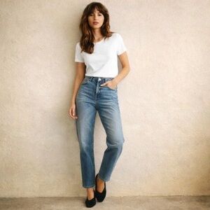 Everlane curvy 90s cheeky straight Jeans